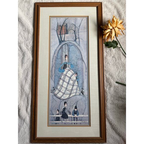 P Buckley Moss "My Hands to Thee" Print 1013/5000 Rare - Picture 1 of 6